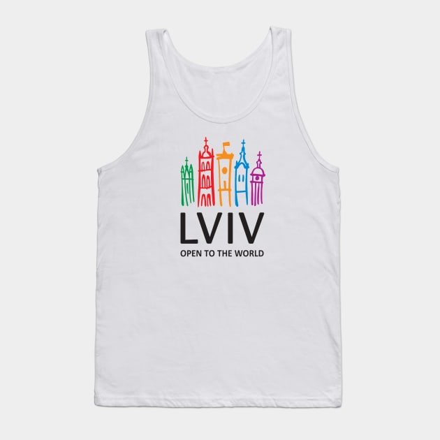 Lviv Tank Top by Wickedcartoons